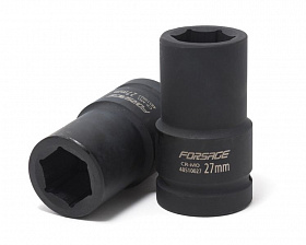 На сайте Трейдимпорт можно недорого купить Головка ударная глубокая 22мм (6гр.), 1" Forsage F-48510022. 